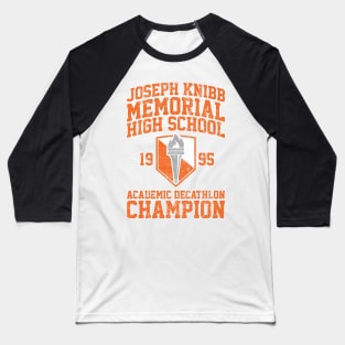 Joseph Knibb Memorial High School Academic Decathlon Champion Baseball T-Shirt